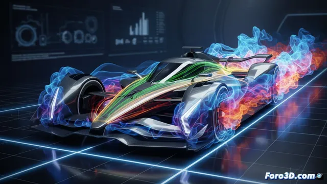 Cómo la alteración del flujo define la aerodinámica en coches de carreras