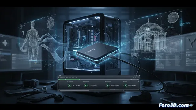 Crucial X10 Pro: ¿El SSD externo definitivo para flujos 3D?