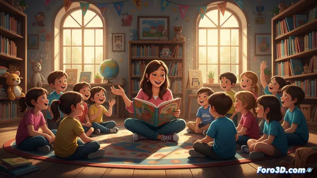 Cuentacuentos en inglés en La Solana para aprender idiomas jugando