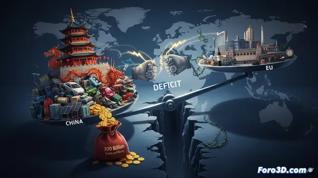 Déficit UE-China: 300 mil millones y subiendo