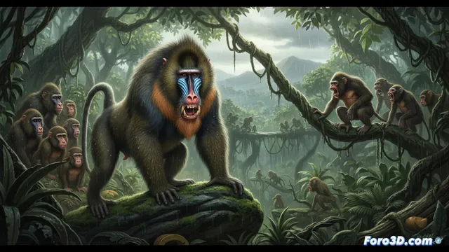 Dimorfismo en primates: la guerra territorial como motor evolutivo