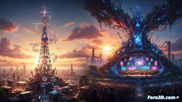 Diseño 3D de emociones: del amanecer radiofónico al atardecer escénico