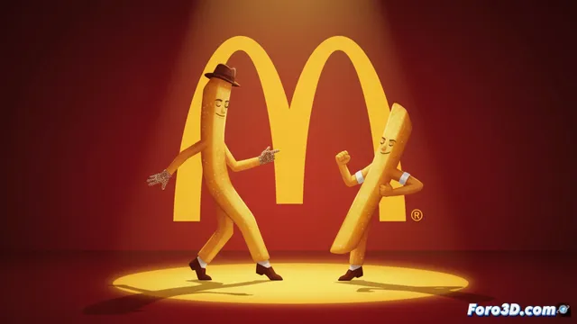 Dos patatas fritas bailan como Michael Jackson en nuevo anuncio de McDonald´s