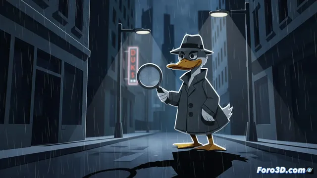 Duck Detective: el arte de mezclar 2D recortable con entornos 3D en Unity