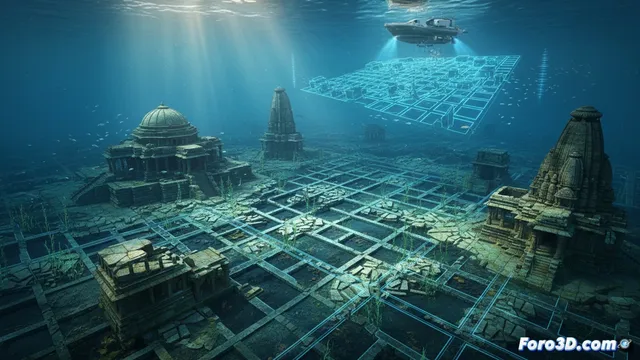 Dwarka sumergida: arqueología digital para reescribir la India
