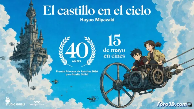 El castillo en el cielo vuelve a cines por su 40 aniversario