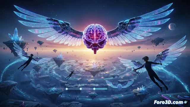 El cerebro aprende a volar con alas virtuales en una semana de RV