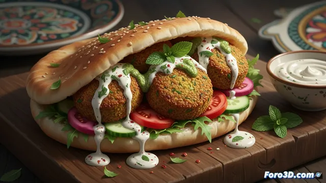 El falafel pita: crocante y frescura en cada bocado