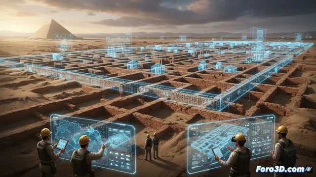 El Laberinto de Hawara: Arqueología Digital para desenterrar un mito egipcio