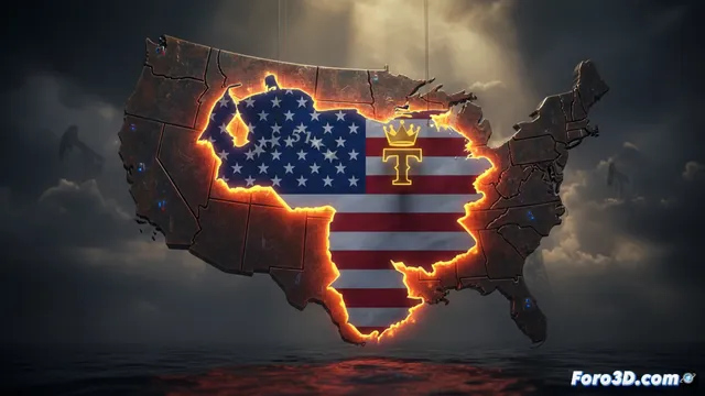 El mapa de Trump como propaganda visual: análisis 3D de la anexión simbólica de Venezuela