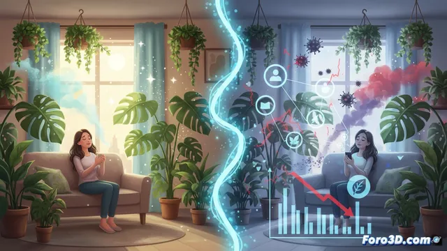 El mito de las plantas purificadoras y la ciencia viral