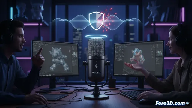 Elgato Wave:3: Audio limpio para streamers y creadores 3D sin distorsiones
