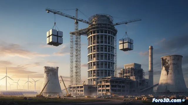 Eskom y Energy Vault levantan el primer acumulador gravitatorio de África