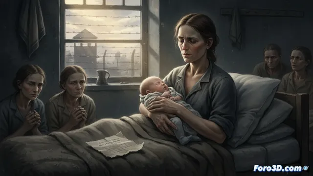 Eva Clarke nació en un campo de concentración días antes de la liberación