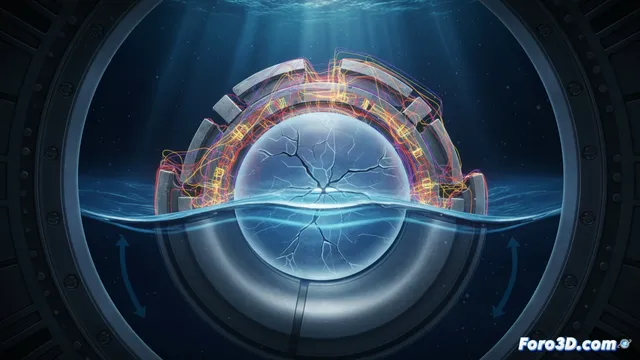 Fatiga Cíclica en Cápsulas Submarinas: Reconstrucción 3D del Fallo por Mareas