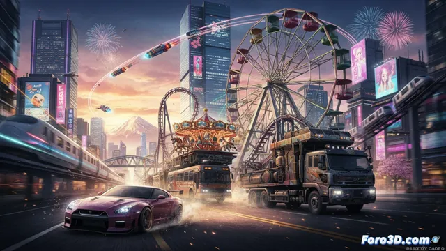 Forza Horizon 6 viaja a Japón: un parque de atracciones sobre ruedas