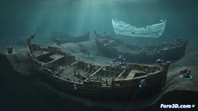 Fotogrametría 3D revela seis naufragios medievales bajo el lodo de Varberg