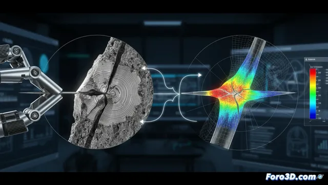 Fractura de aguja quirúrgica: Análisis 3D y simulación FEA forense