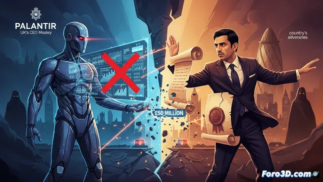 Guerra abierta entre Palantir y Khan por contrato policial de 50 millones