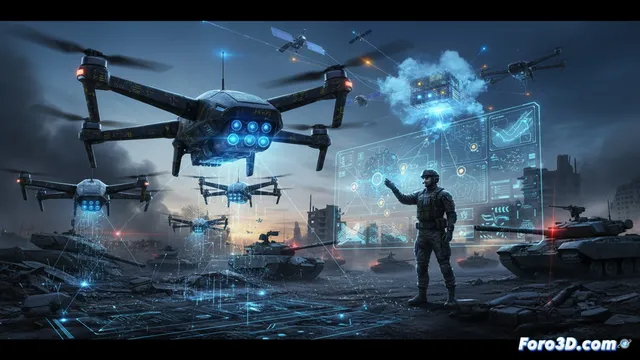Guerra digital: Ucrania se apoya en drones e IA frente a Rusia