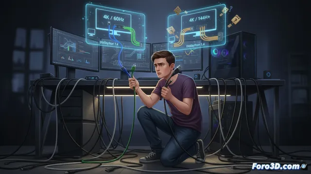 Guía para conectar tu monitor sin volverte loco con los cables