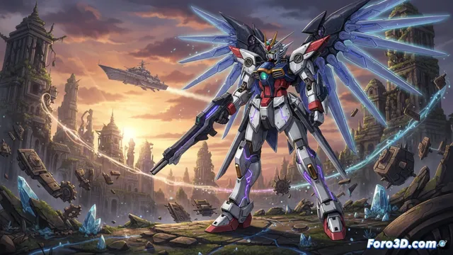 Gundam Seed regresa al pasado con Freedom Zero para su 50 aniversario