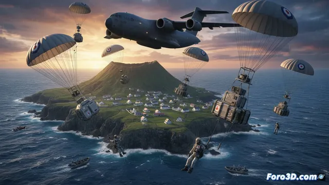 Hantavirus en Tristan da Cunha: visualización 3D de una crisis sanitaria remota