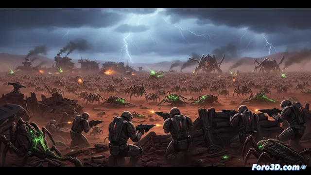 Hordas masivas y persistencia en UE4: el caso de Starship Troopers