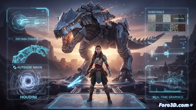 Horizon Zero Dawn Remastered: El pipeline técnico detrás del salto gráfico