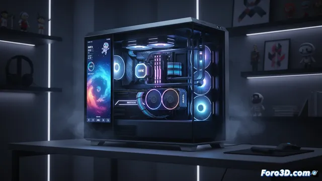 Hyte Y70 Touch: la vitrina con pantalla táctil para tu PC