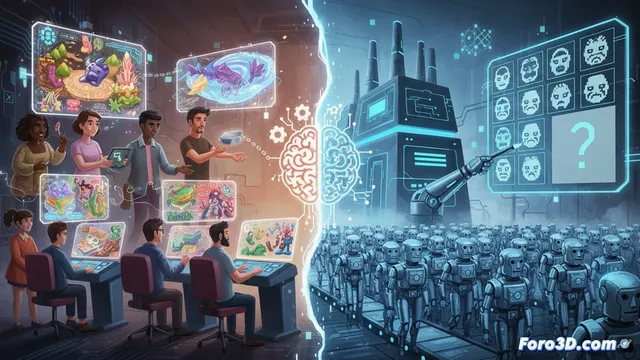 IA en juegos: ¿democratización o fábrica de clones digitales?