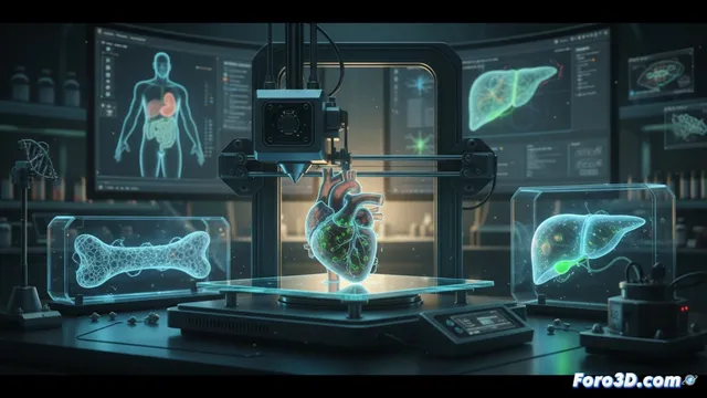 Impresión 3D en genética: órganos a la carta