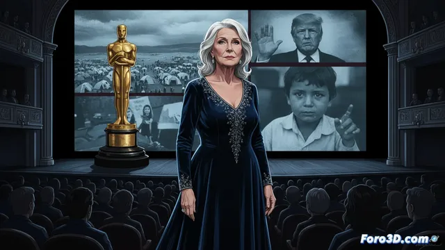 Jacqueline Bisset en Zaragoza: el cine no importa ante el dolor global