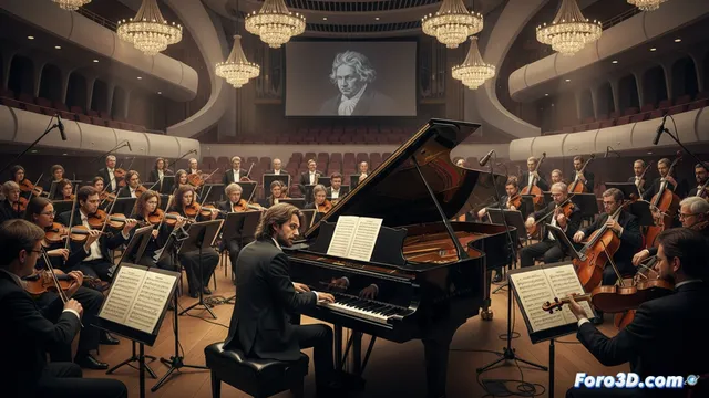 Javier Perianes graba los conciertos de Beethoven en el Palau de Les Arts