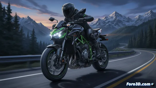 Kawasaki Z H2: naked sobrealimentada con potencia de sobra
