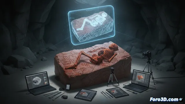 La Dama Roja de El Mirón: Patrimonio digital de 19.000 años