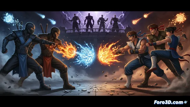 La guerra de los puños: actores de Mortal Kombat y Street Fighter se lanzan bombas