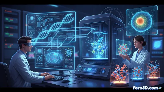 La impresión 3D como aliada del bioinformático