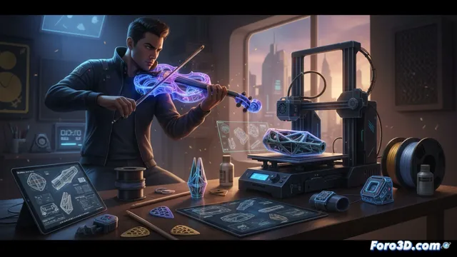 La impresión 3D como aliada del compositor moderno
