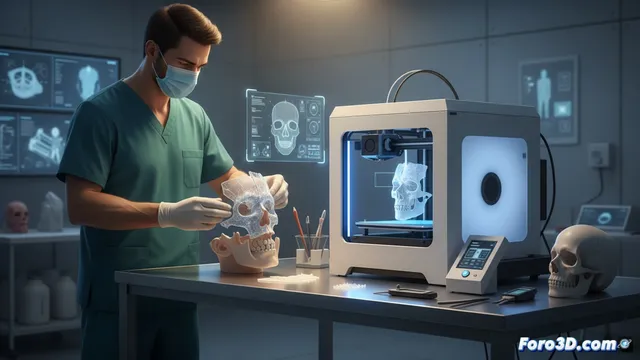 La impresión 3D como aliada del tanatopractor moderno