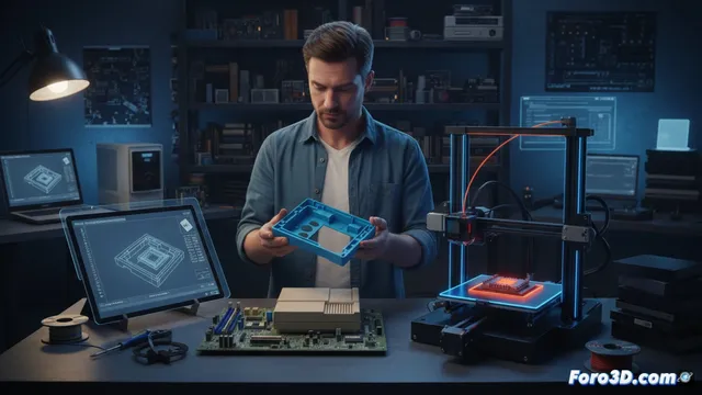 La impresión 3D como aliada del técnico informático