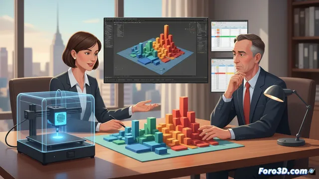 La impresión 3D en finanzas: mapas táctiles para asesores