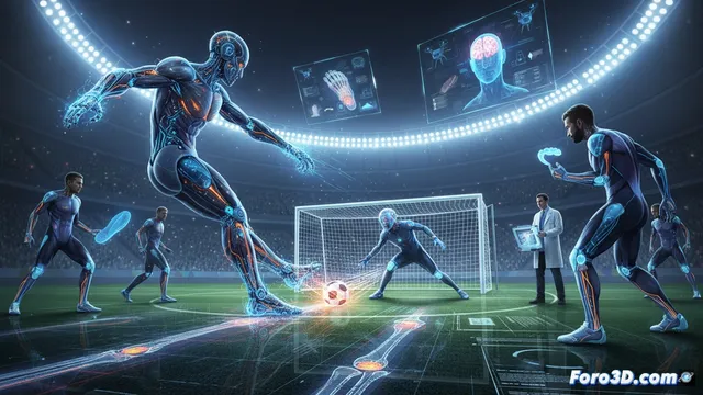 La impresión 3D patea penaltis con los futbolistas del futuro