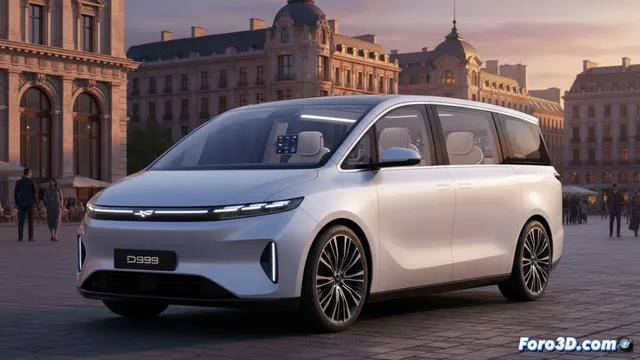 Leapmotor D99: el monovolumen eléctrico que Stellantis quiere para Europa