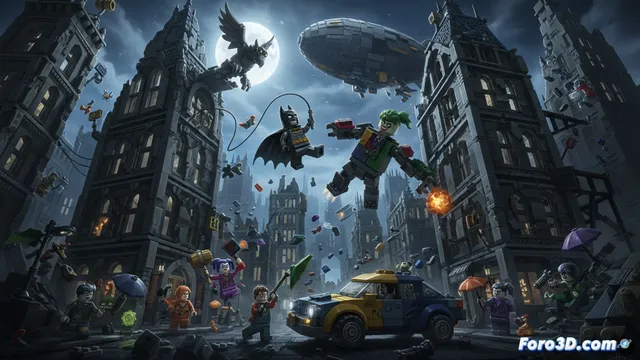 LEGO Batman Arkham: fusión de diseño sandbox y humor oscuro