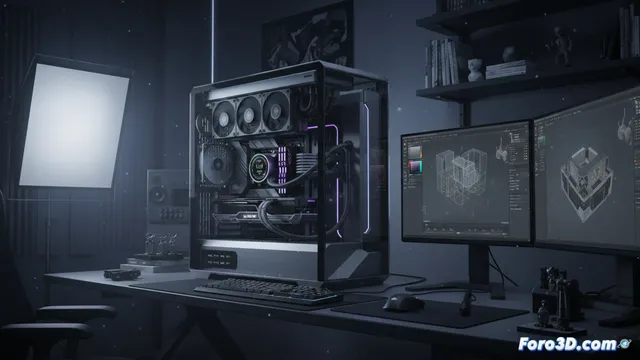 Lian Li HydroShift LCD 360S: La AIO que esconde los tubos para tu workstation 3D