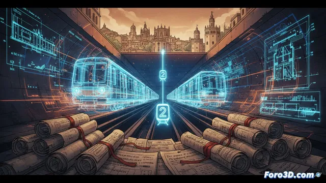 Línea 2 de Sevilla: El mapa fantasma que la política no ejecuta