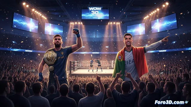 Lisboa vibra con el WOW 30 y el respaldo de Topuria y Cristiano