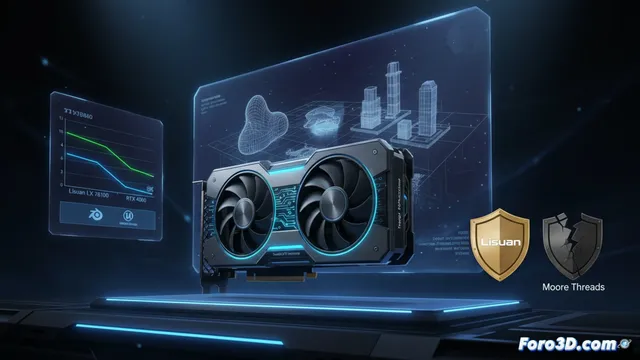 Lisuan LX 7G100: La GPU china que desafía a la RTX 4060 en renderizado 3D