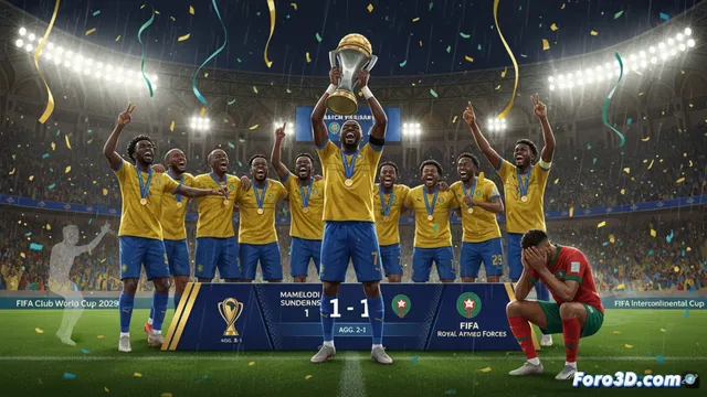Mamelodi Sundowns conquista su segunda Champions africana en Rabat